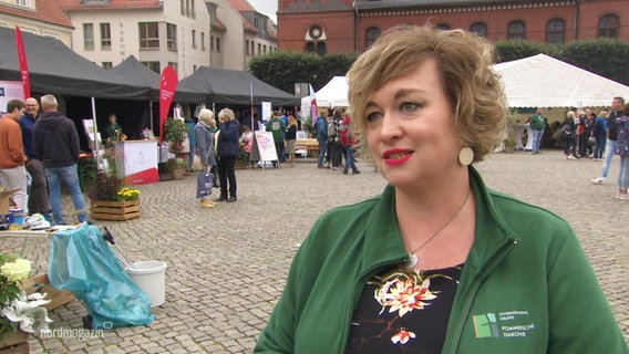 Interview bei der Upcycling-Stadtwette. © Screenshot 