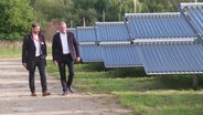 Solarthermieanlage in Greifswald. © Screenshot 
