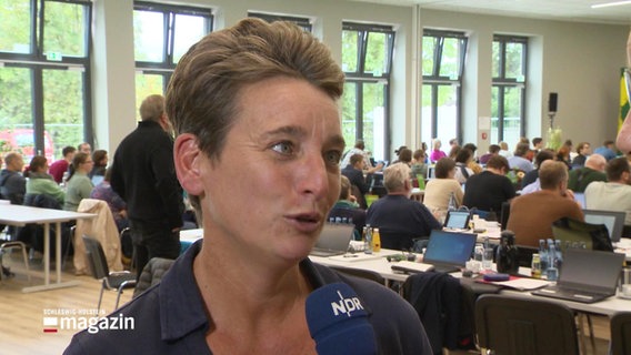 Anke Erdmann im Interview. © Screenshot 