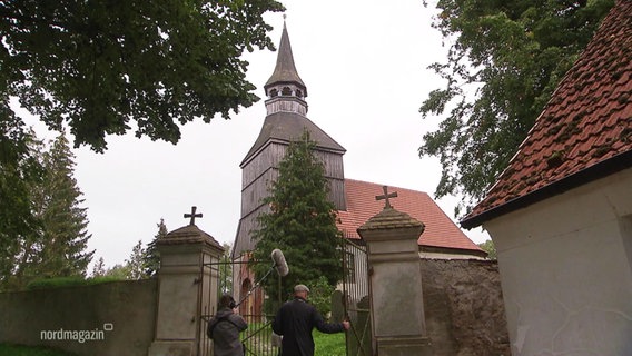 Die Alt Telliner Dorfkirche © Screenshot 