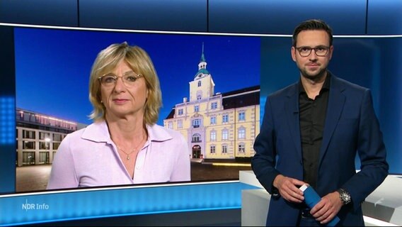 Christina Gerlach und Christopher Scheffelmeier © Screenshot 