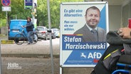 Ein Wahlplakat des Spitzenkandidaten Stefan Marzischewski-Drewes. © Screenshot 