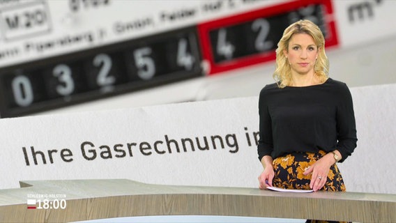 Eva Diederich moderiert Schleswig-Holstein 18:00 Uhr. © Screenshot 