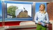 Kathrin Kampmann moderiert Niedersachsen 18.00 am 30.09.2022. © Screenshot 
