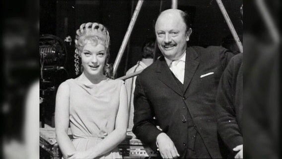 Romy Schneider und Gyula Trebitsch © Screenshot 