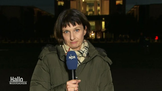 Katharina Seiler berichtet aus Berlin. © Screenshot 