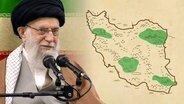 Ayatollah Ali Chamenei, der "Oberster Führer" in Iran. © NDR 