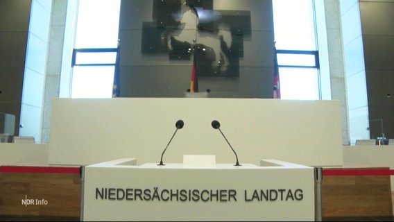 Niedersächsische Landtag © Screenshot 