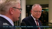 Bernd Althusmann (CDU) und Stephan Weil (SPD) © Screenshot 