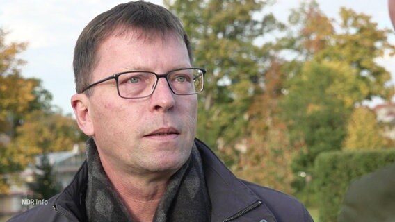 Der Bürgermeister von Neustrelitz, Andreas Grund. © Screenshot 