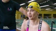 Special Olympics Schwimmerin Mirjam Prahst. © Screenshot 