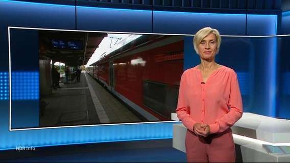 Die NDR Info-Moderatorin Susanne Stichler © Screenshot 
