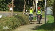 Der Bürgerradweg zwischen Melle und Hilter © Screenshot 