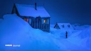 Ein Foto von Markus Lanz, geschossen in Grönland. © Screenshot 