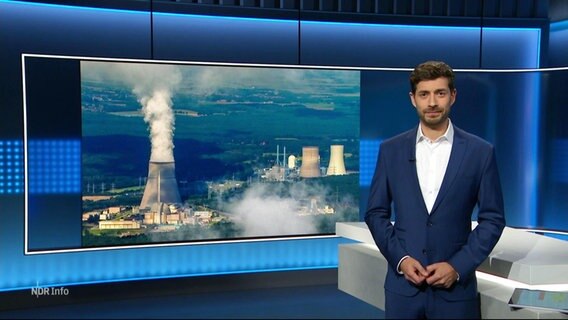 Moderator Daniel Anibal Bröckerhoff im Studio © Screenshot 