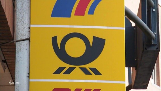 Das Logo der Deutschen Post © Screenshot 