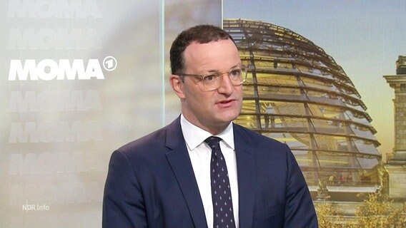 Der stellvertretende CDU-Fraktionsvorsitzende Jens Spahn. © Screenshot 