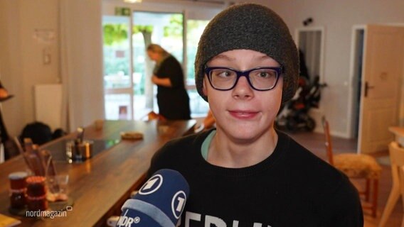 Lukas aus Mirow bei sich Zuhause. © Screenshot 