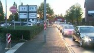 Autos im Stau. © Screenshot 