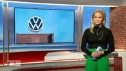 Kathrin Kampmann moderiert "Niedersachsen 18.00". © Screenshot 