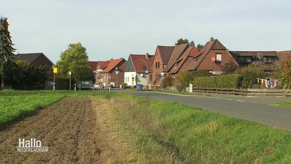 Eine Ortschaft in Niedersachsen. © Screenshot 