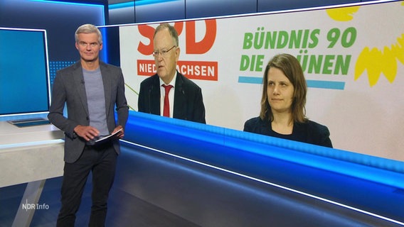Thorsten Schröder moderiert NDR Info 16:00 Uhr. © Screenshot 