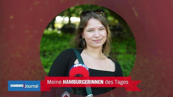 Alina verkündet ihren Hamburger des Tages. © Screenshot 