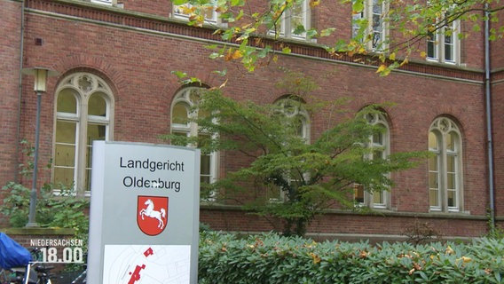 Das Gerichtsgebäude des Landgericht Oldenburg © Screenshot 