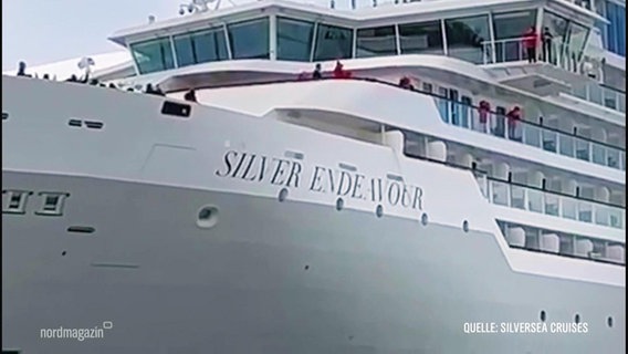 Das Schiff Silver Endeavour © Screenshot 