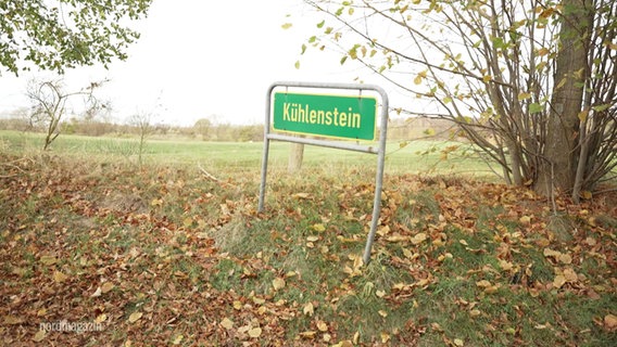 Das Dorfschild Kühlensteins © Screenshot 