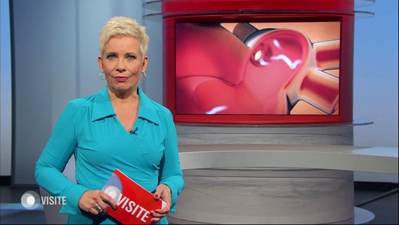 Susanne Kluge-Paustian moderiert Visite am Dienstagabend im NDR Fernsehen. © Screenshot 