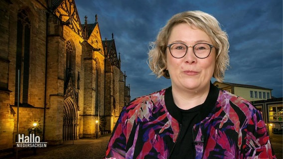 Ann-Cathrin Röttger vom Bistum Osnabrück. © Screenshot 