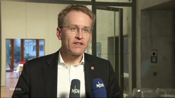 Daniel Günther im Interview. © Screenshot 