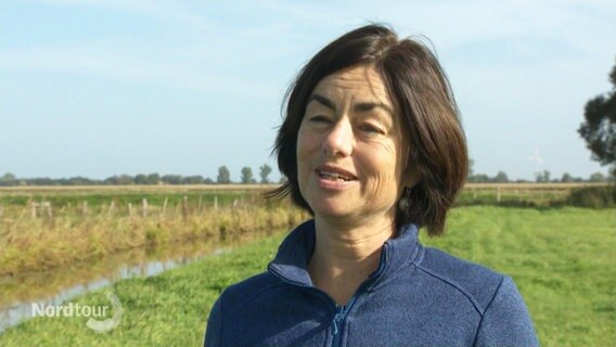 Dr. Marion Heumüller, Referentin für Moor- und Feuchtbodenarchäologie beim Niedersächsischen Landesamt für Denkmalpflege. © Screenshot 