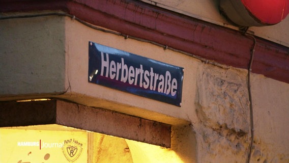 Straßenschild der Herbertstraße. © Screenshot 