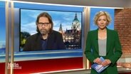 Christina von Saß moderiert "Hallo Niedersachsen" um 19:30 Uhr. © Screenshot 