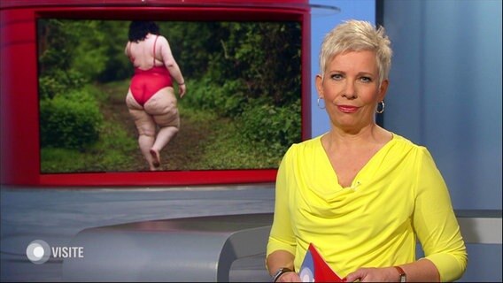 Susanne Kluge-Paustian moderiert "Visite" im NDR Fernsehen. © Screenshot 
