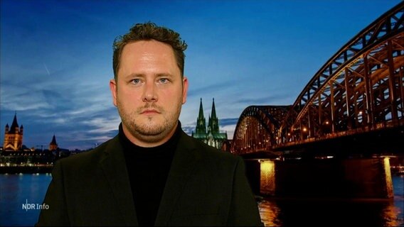 Der Reporter Florian Flade. © Screenshot 