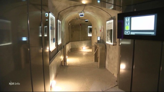 Der Eingang zu einem Bunkerstollen. © Screenshot 
