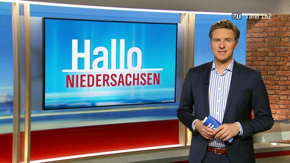 Arne-Torben Voigt moderiert Hallo Niedersachsen © Screenshot 