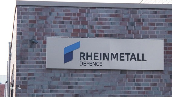 Eine Munitionsfabrik von Rheinmetall Defence ist zu sehen. © Screenshot 
