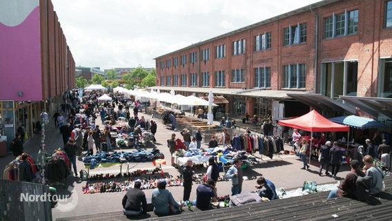 Flohamrkt auf der Sternschanze © Screenshot 