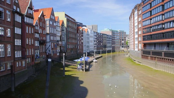 Der Nikolaifleet in Hamburg © Screenshot 