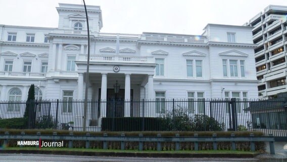 Das ehemalige US-Konsulat an der Außenalster. © Screenshot 