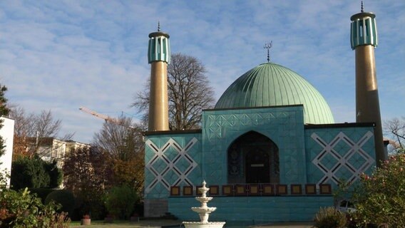 Außenansicht des Islamischen Zentrums in Hamburg © Screenshot 