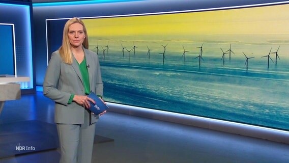 Juliane Möcklinghoff moderiert NDR Info 17:00 Uhr. © Screenshot 