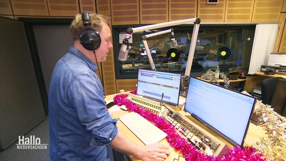 Christian Haacke bei NDR 1 Niedersachsen. © Screenshot 