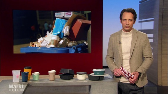 Jo Hiller moderiert Markt. © Screenshot 