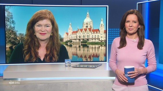 Romy Hiller im Gespräch mit Sophie Mühlmann © Screenshot 