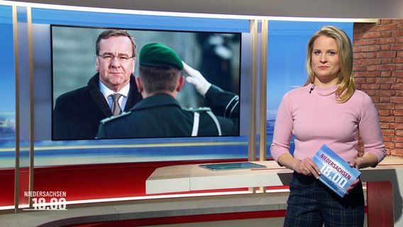 Kathrin Kampmann moderiert Niedersachsen 18:00 © Screenshot 